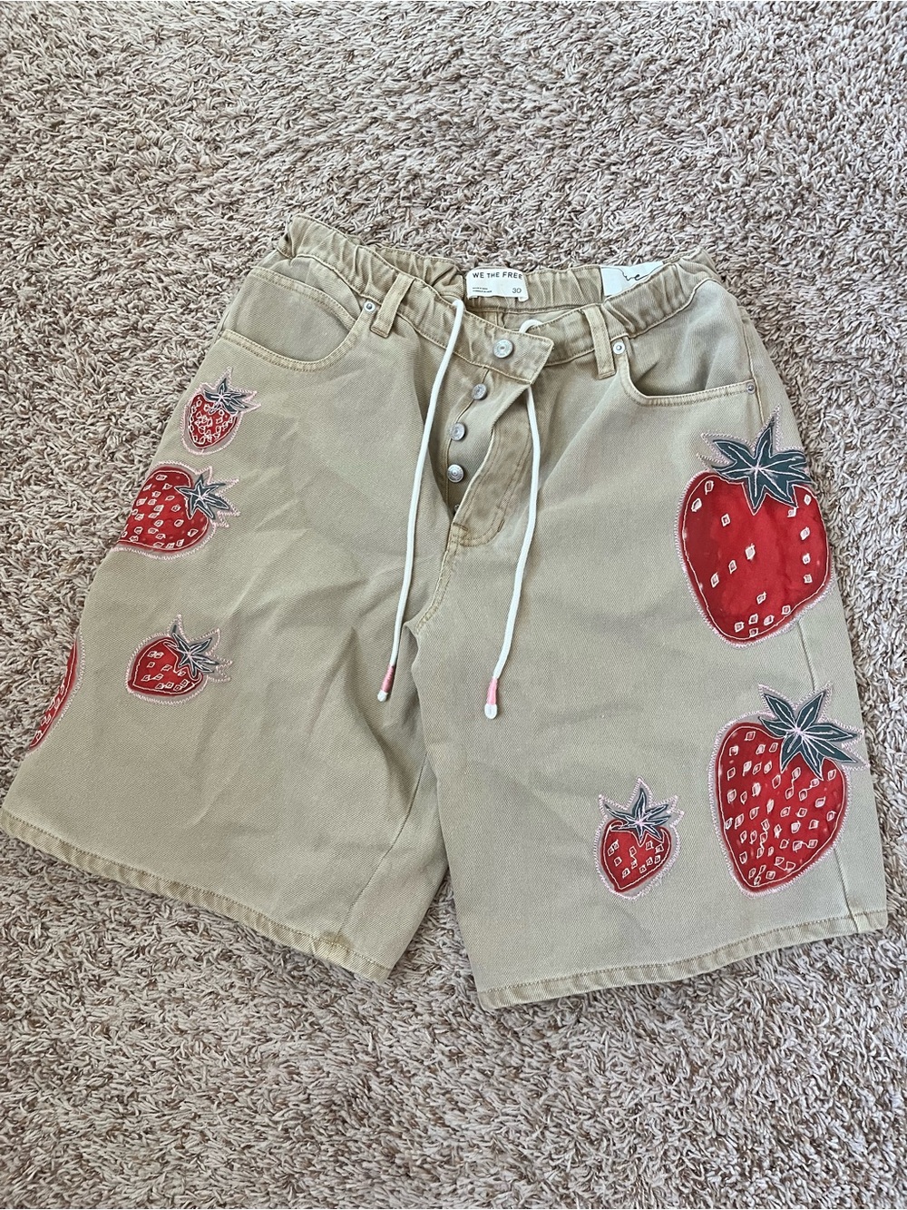Free People We The Free Garden State Long Shorts - Picture 2 of 14